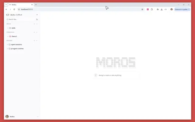 MoRos Workspace project cover